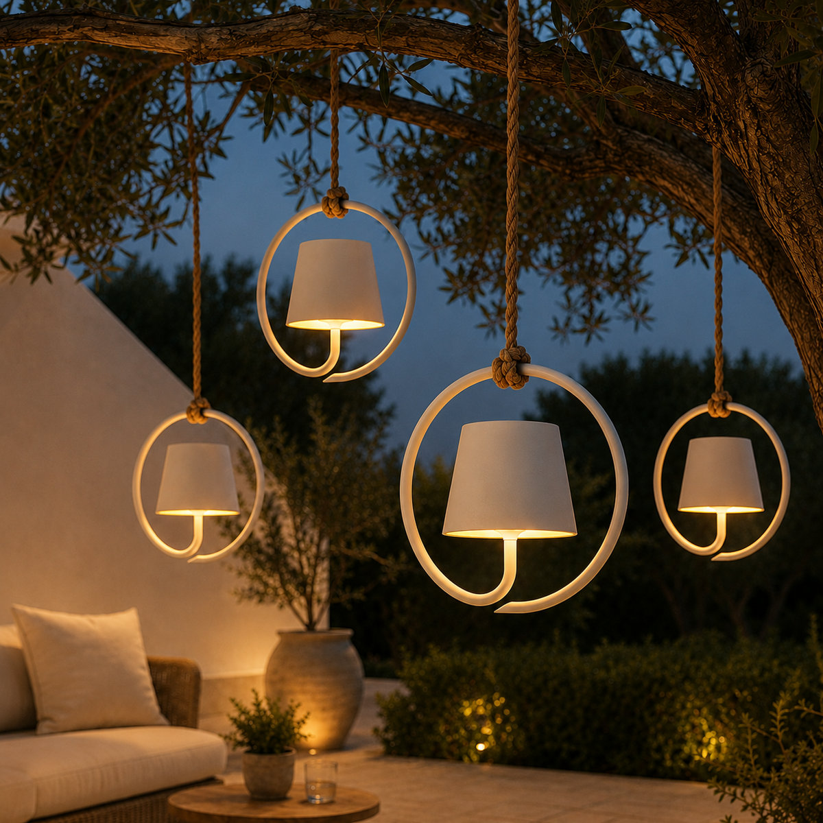 Lumenbourne Outdoor Rechargeable Pendant Light