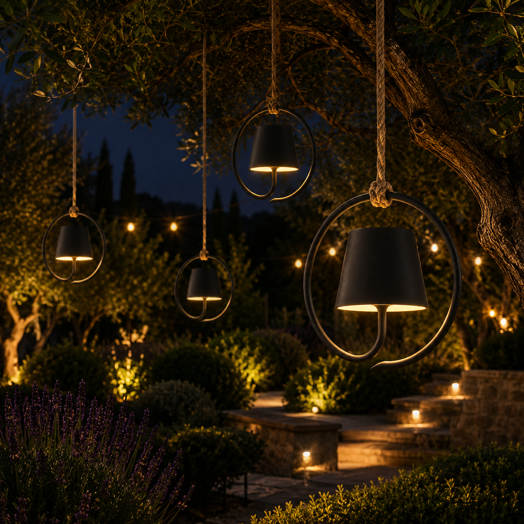 Lumenbourne Outdoor Rechargeable Pendant Light