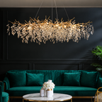 French Style Glass Chandelier