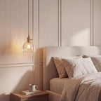 Japanese Glass Pendant Light