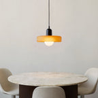 Bauhaus Colored Glass Pendant Light