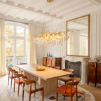 French Style Glass Chandelier