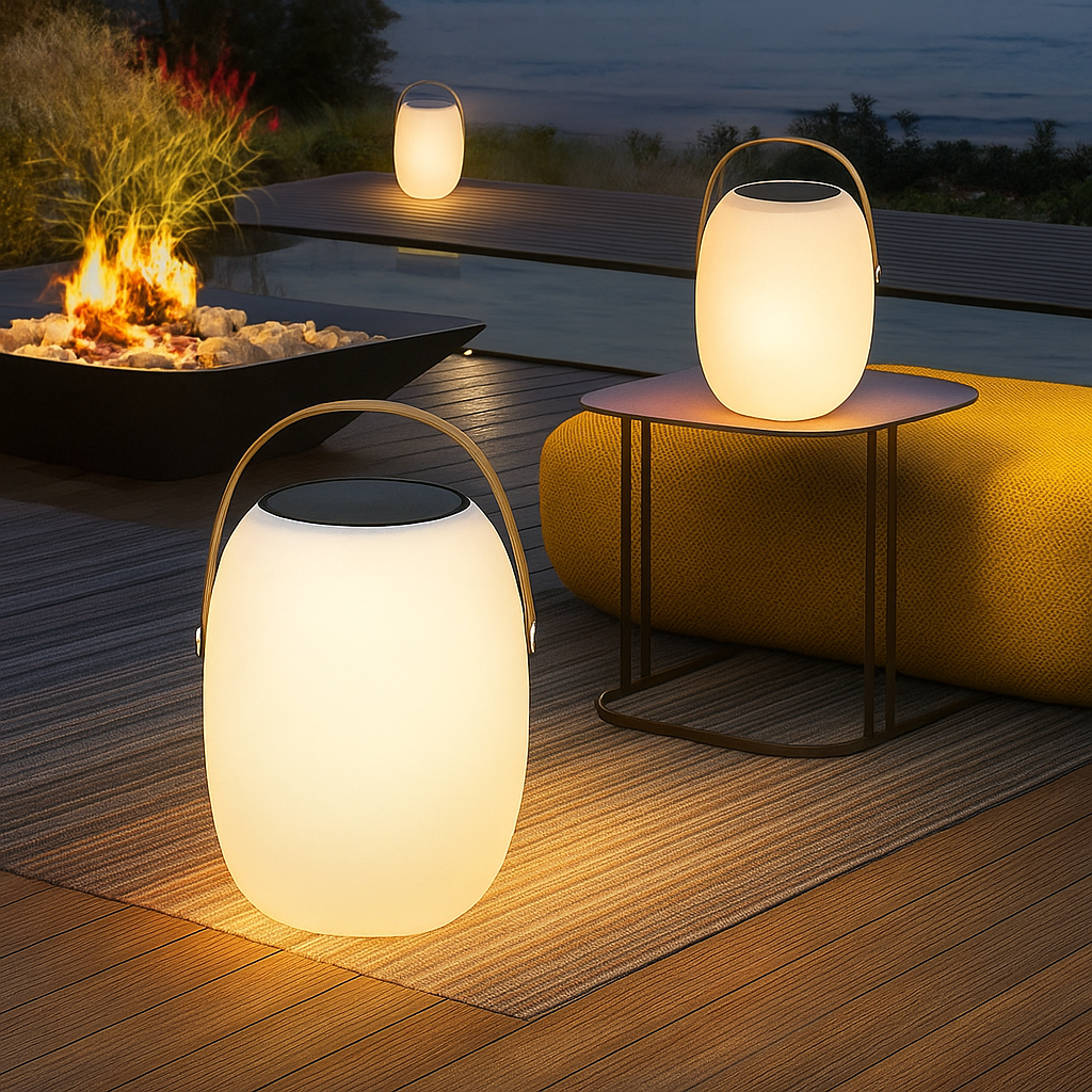 Portable Terrace Solar Lamp