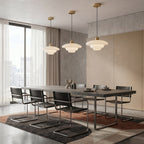 Milky White Glass Pendant Light